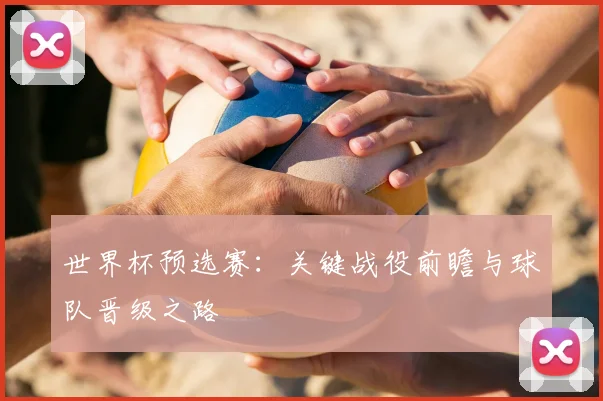 世界杯预选赛：关键战役前瞻与球队晋级之路